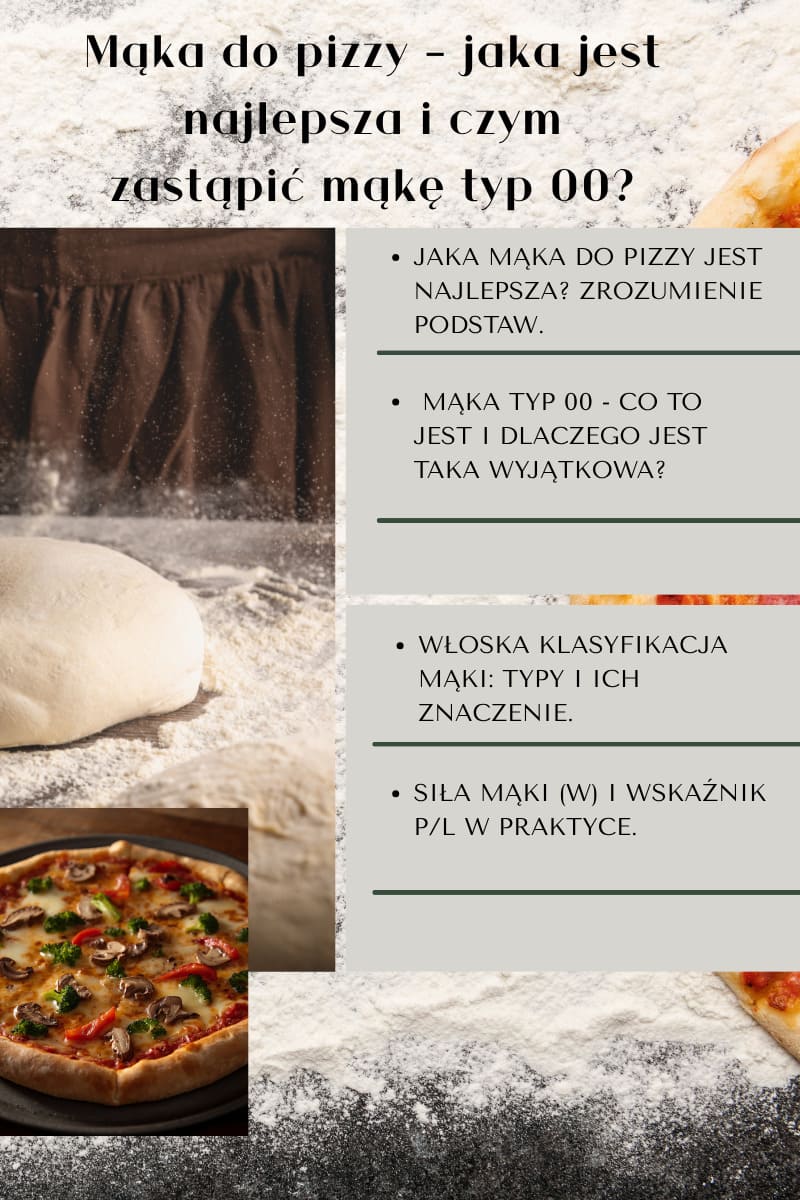 Mąka do pizzy - jaka jest najlepsza i czym zastąpić mąkę typ 00?